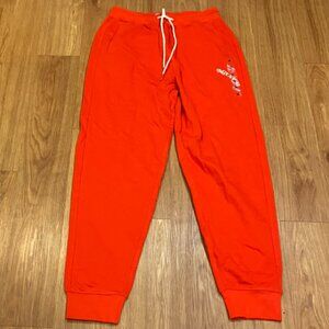 AGTAWH Men Sweatpants Joggers Pants Cotton French Pureed Pumpkin Logo Size M